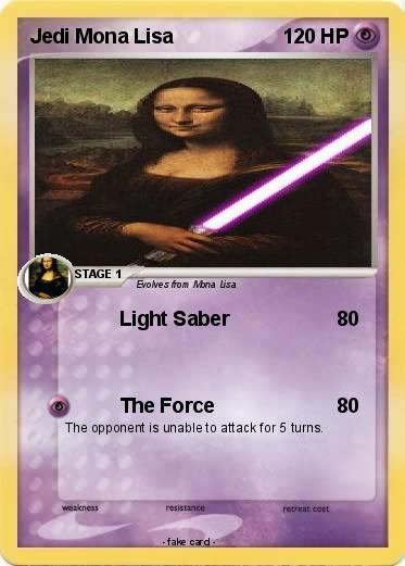 Pokemon Jedi Mona Lisa