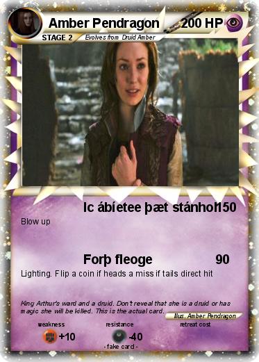 Pokemon Amber Pendragon