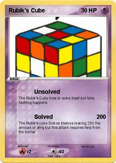 Pokemon Rubik's Cube