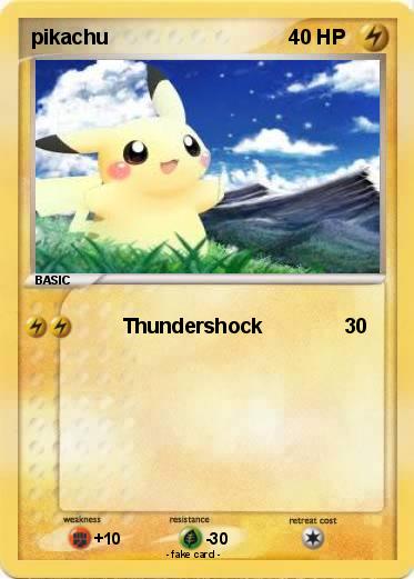 Pokemon pikachu