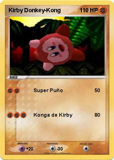 Pokemon Kirby Donkey-Kong