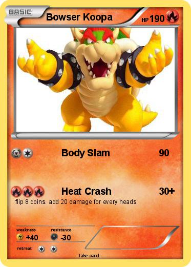 Pokemon Bowser Koopa