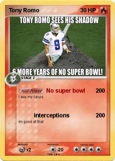 Pokemon Tony Romo