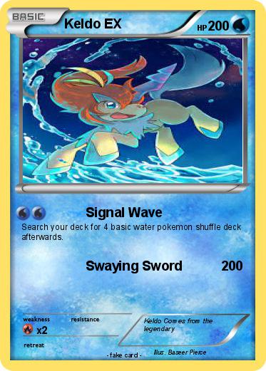 Pokemon Keldo EX