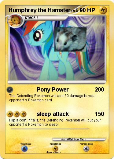 Pokemon Humphrey the Hamster