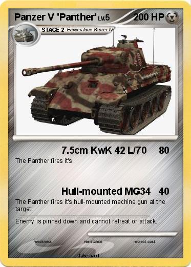 Pokemon Panzer V 'Panther'