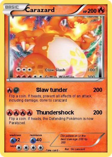 Pokemon Carazard