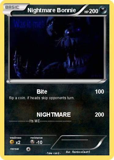 Pokemon Nightmare Bonnie