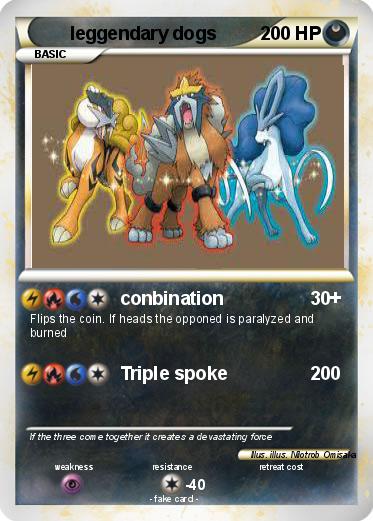 Pokemon leggendary dogs