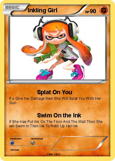 Pokemon Inkling Girl