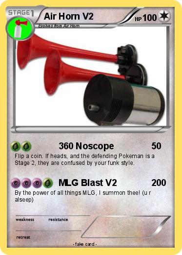 Pokemon Air Horn V2