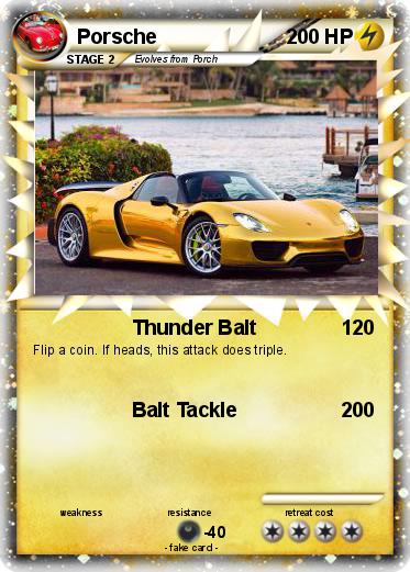 Pokemon Porsche