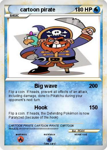 Pokemon cartoon pirate