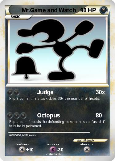 Pokemon Mr.Game and Watch