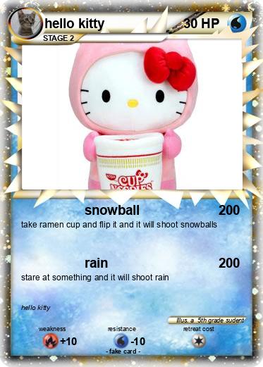 Pokemon hello kitty