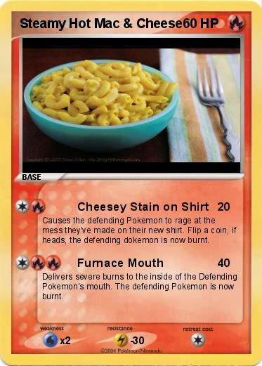 Pokemon Steamy Hot Mac & Cheese