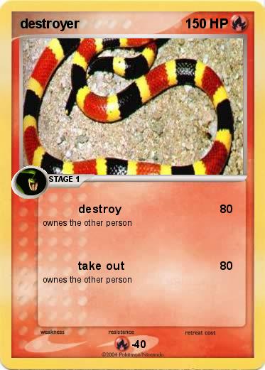 Pokemon destroyer