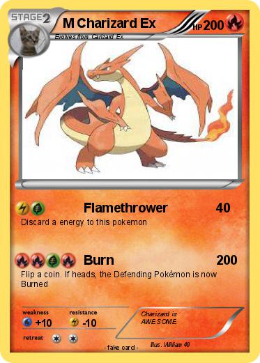 Pokemon M Charizard Ex