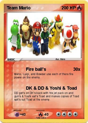Pokemon Team Mario