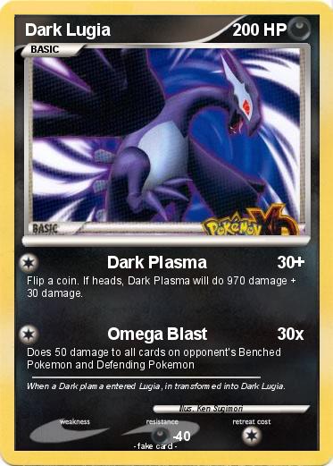 Pokemon Dark Lugia