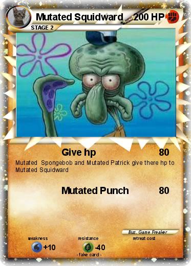 Pokemon Mutated Squidward