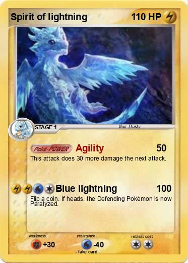 Pokemon Spirit of lightning
