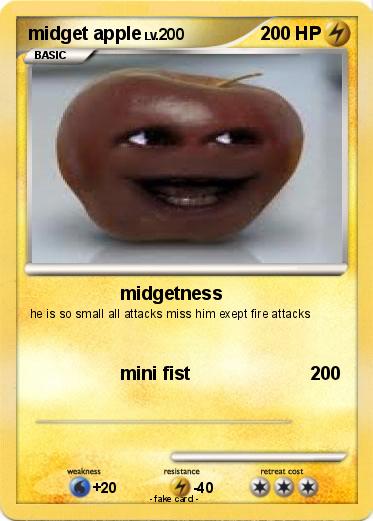 Pokemon midget apple