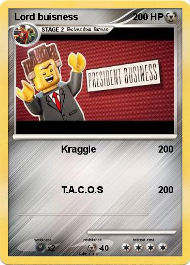 Pokemon Lord buisness