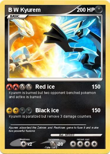 Pokemon B W Kyurem