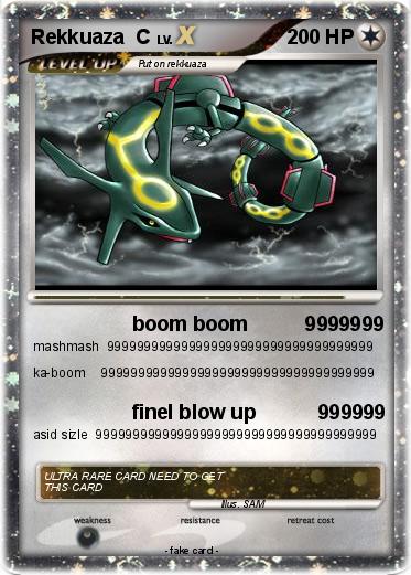 Pokemon Rekkuaza  C
