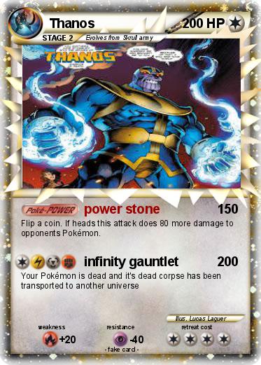 Pokemon Thanos