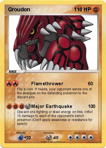 Pokemon Groudon