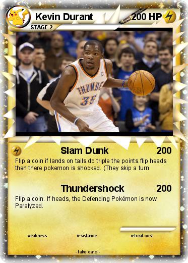 Pokemon Kevin Durant