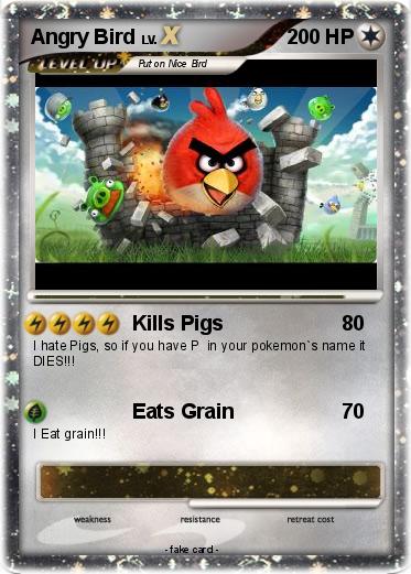Pokemon Angry Bird