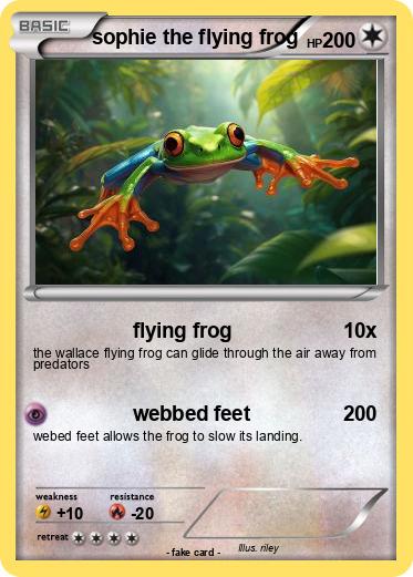 Pokemon sophie the flying frog