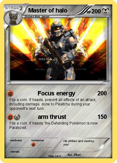 Pokemon Master of halo