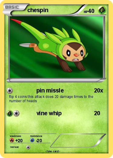 Pokemon chespin