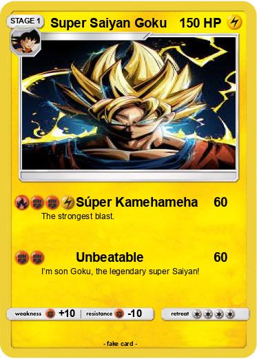 Pokemon Super Saiyan Goku