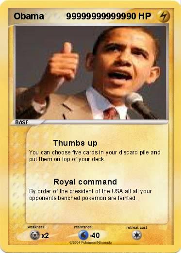 Pokemon Obama         999999999999
