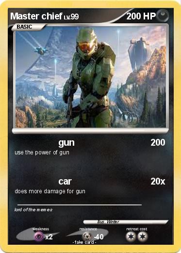 Pokemon Master chief