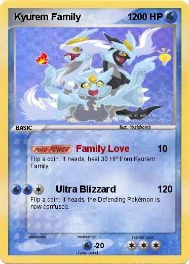 Pokemon Kyurem Family                  1
