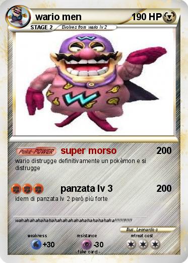 Pokemon wario men