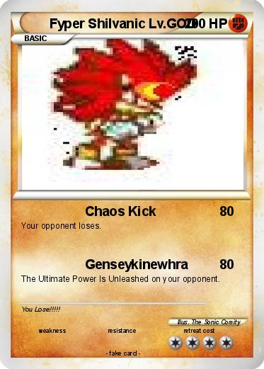 Pokemon Fyper Shilvanic Lv.GOD