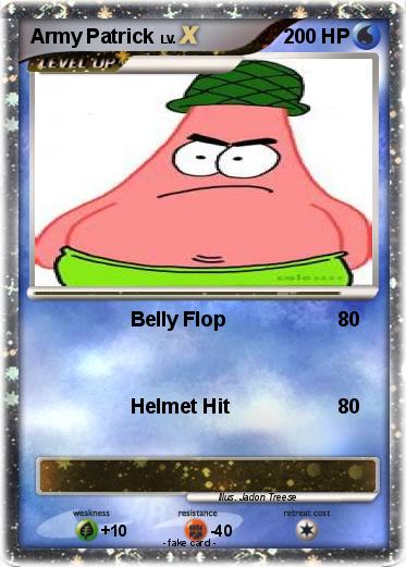 Pokemon Army Patrick