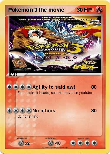 Pokemon Pokemon 3 the movie