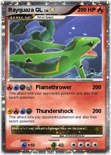 Pokemon Rayquaza GL