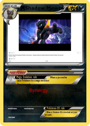 Pokemon Shadow Mewtwo