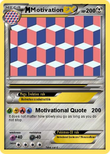 Pokemon Motivation