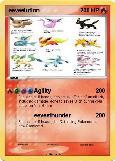 Pokemon eeveelution