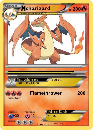 Pokemon charizard